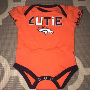 Denver Bronco Onesie